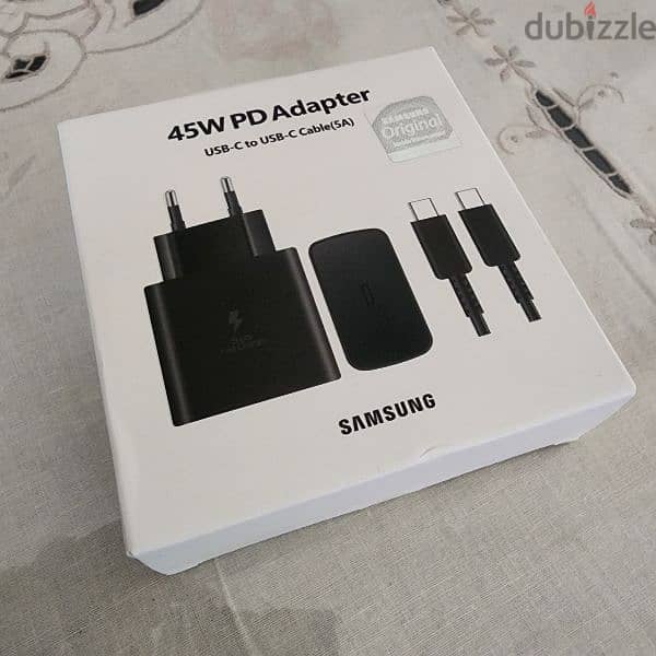 Samsung super fast charger 45w شاحن سامسونج أصلى ٤٥ وات متبرشم 3
