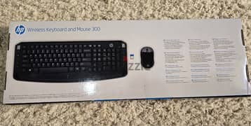 HP Wireless Keyboard & Mouse 300 0