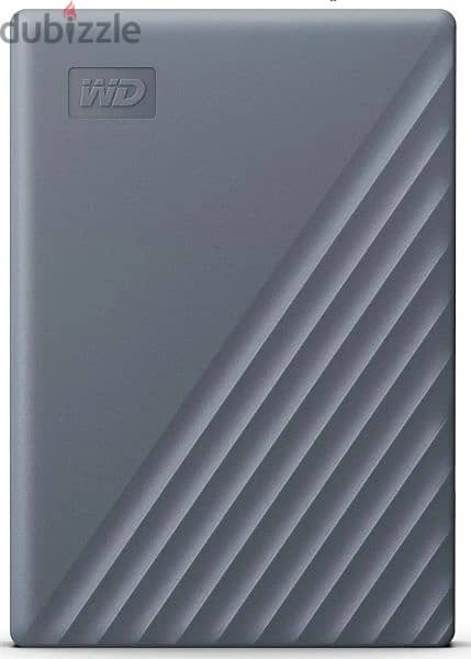 WD My Passport 5TB Portable Hard Drive, Works with USB-C-Silicon Grey 4