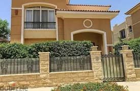 An independent villa for sale in a residential, living and full-service compound, Stone Park Compound, Fifth Settlement