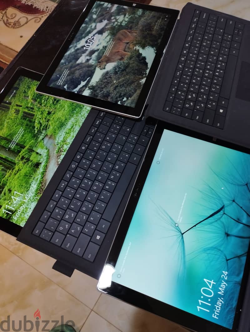 Microsoft Surface pro 3لاب ب شاشه تاتش 5