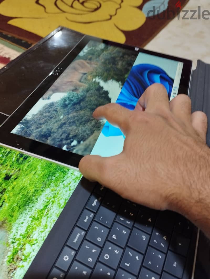 Microsoft Surface pro 3لاب ب شاشه تاتش 8