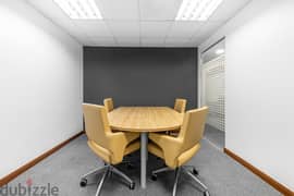 Open plan office space for 10 persons in Arkan Plaza