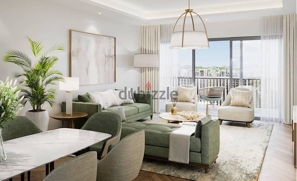 110 meter apartment with a discount of 150 thousand or the garage for free for a limited time in the Fifth Settlement in front of Hyde Park with the s 1