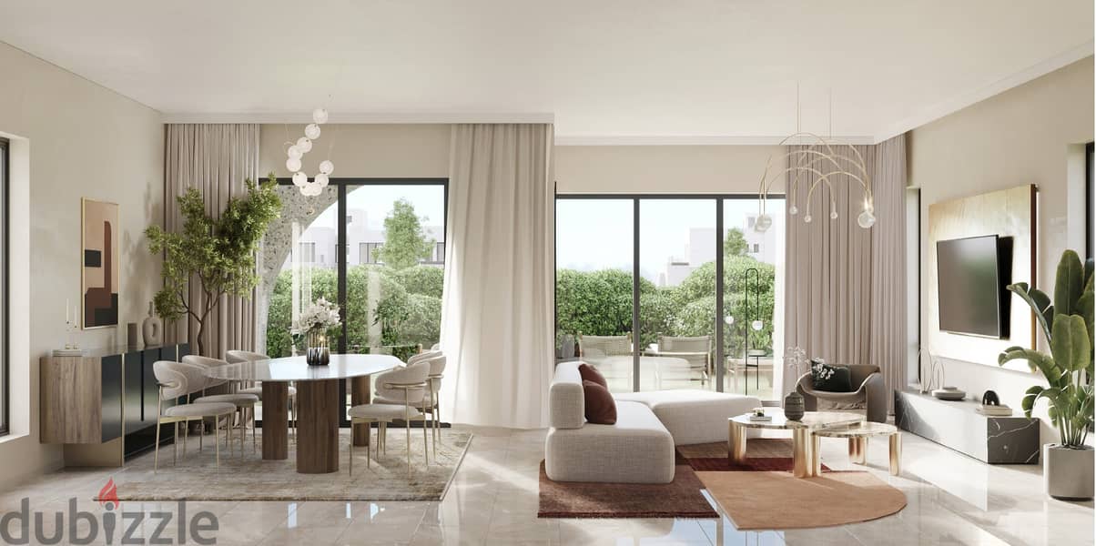 110 meter apartment with a discount of 150 thousand or the garage for free for a limited time in the Fifth Settlement in front of Hyde Park with the s 3