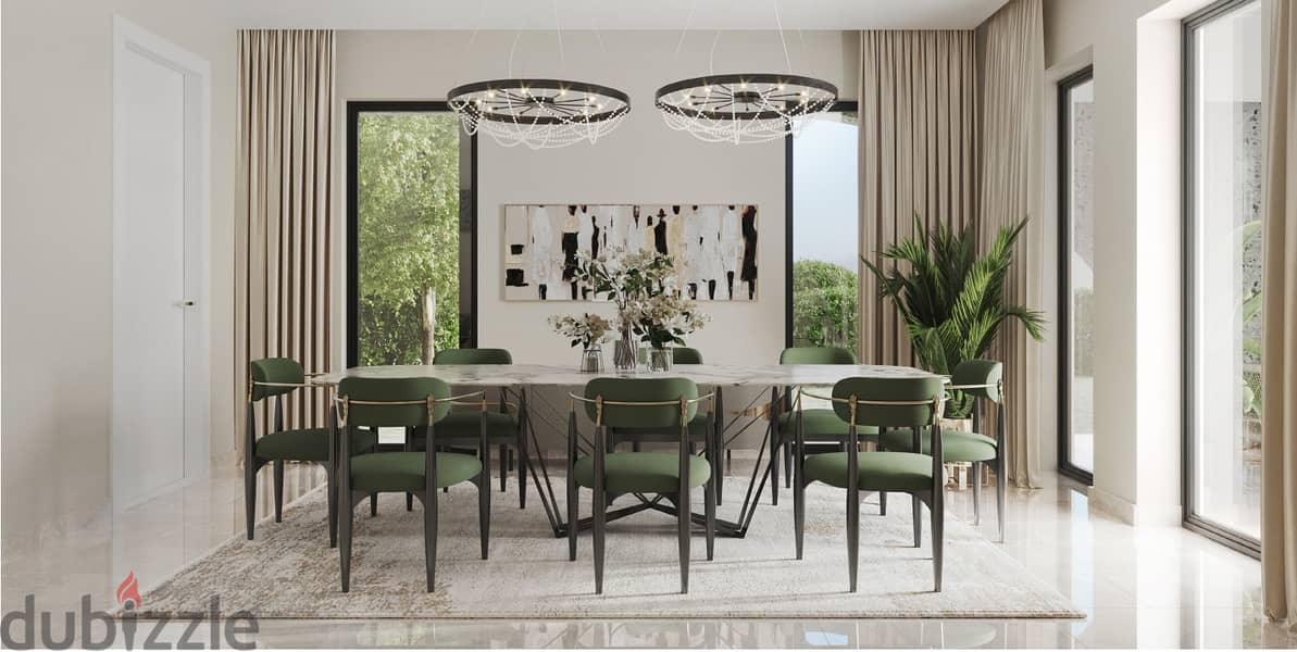 110 meter apartment with a discount of 150 thousand or the garage for free for a limited time in the Fifth Settlement in front of Hyde Park with the s 4