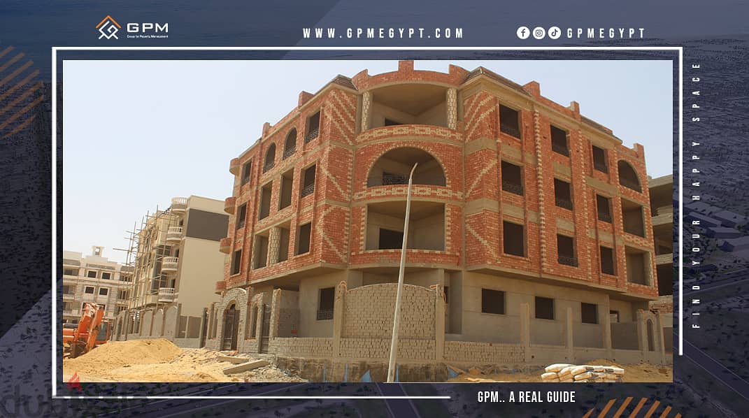 Apartment 172m for sale in a mini Compound in Beit El Watan New Cairo close to Al Ahly Club شقة للبيع في بيت الوطن التجمع الخامس 1