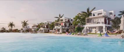 Villa for sale on the lagoon in Sidi Abdel Rahman, North Coast, in installments over 6 years 0