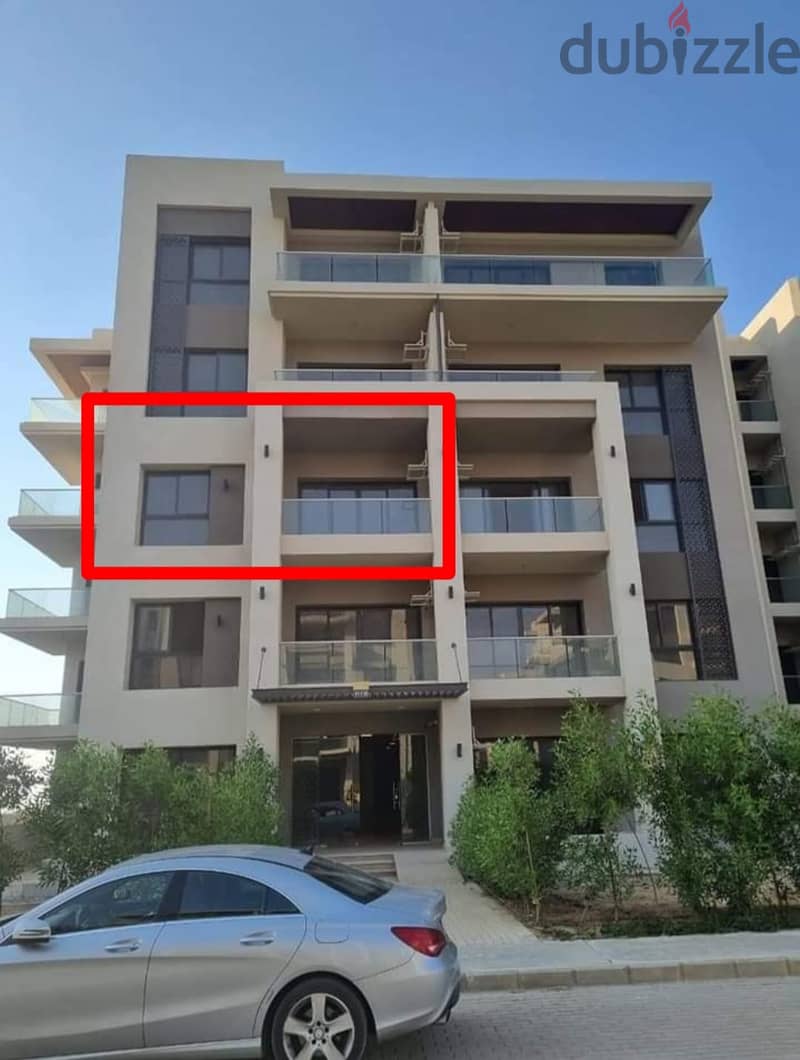Apartment for sale, receipt for 6 months, fully finished, at a price including the garage and clubhouse, in the Address East     ذا ادريس ايست التجمع 7