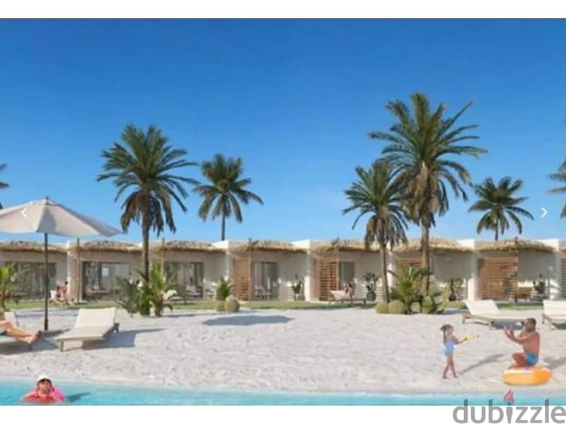 for sale chalet ready to move with installment view pool and golf hacienda bay north cost 7
