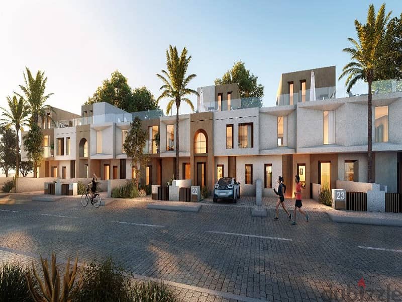 With a 5% down payment, a villa for sale in the Vye Compound by Sodic Company in Sheikh Zayed, Sodic, in 7 years installments 4