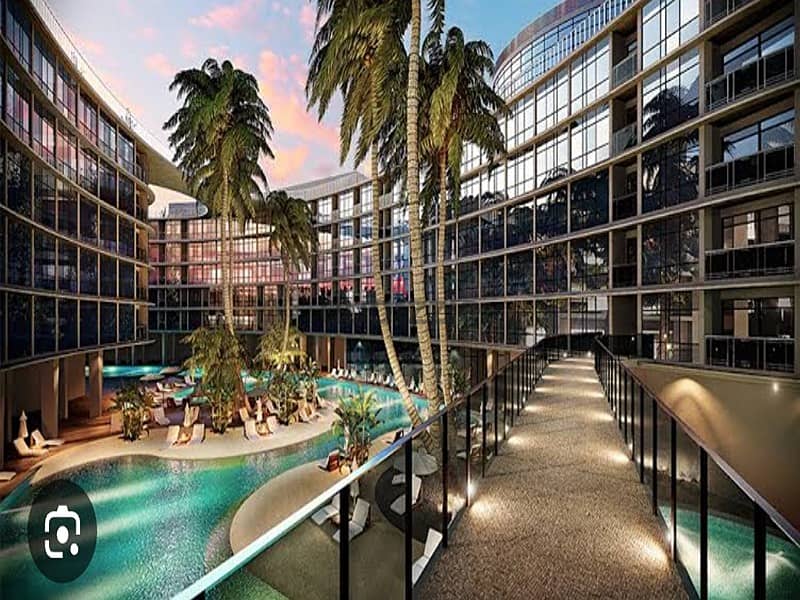 فرصة استثمارية كبيرة المراسم فنادق روتانا  القاهرة الجديدة  شقة فندقية 48م  مفروشة ومتشطبة 5