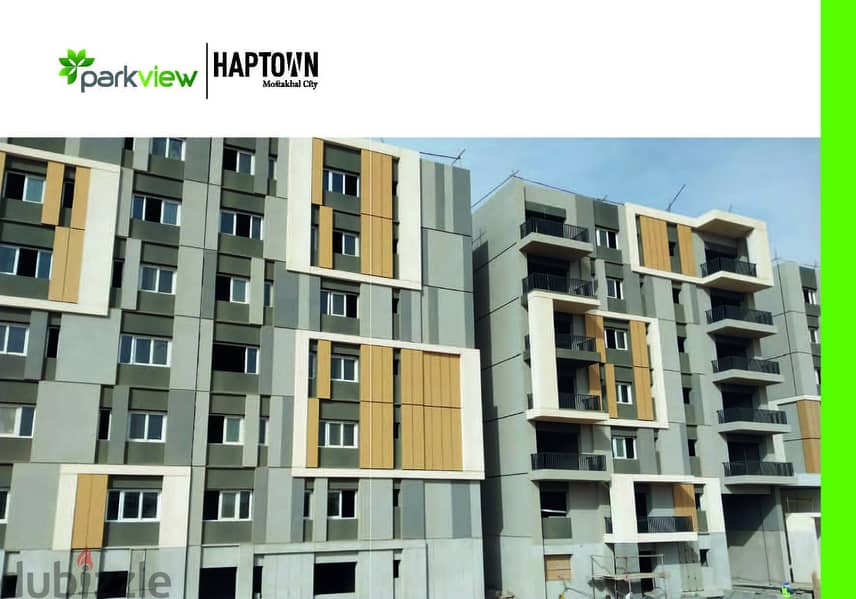 Luxury apartment 195m Immediate Receipt For Sale In HAPTown Hassan Allam Mostakbal City 1
