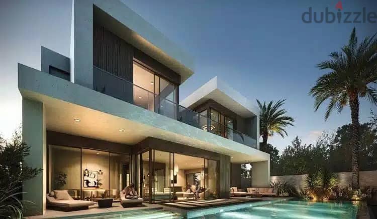 For sale, a twin house villa, prime location, with a fantastic view, fully finished, next to Sodic and Emaar in Solana, Sheikh Zayed, by Ora Company 7