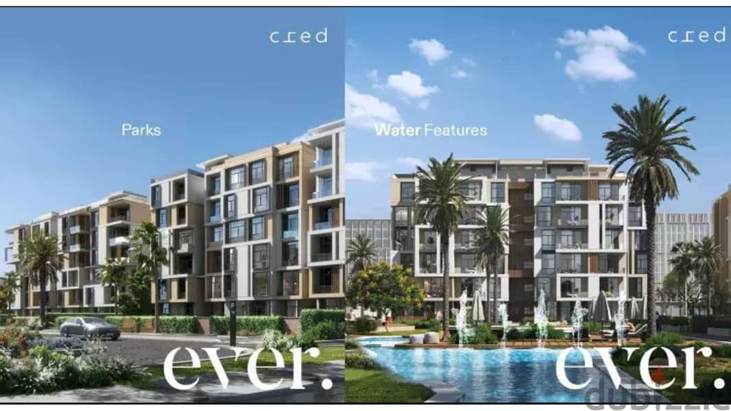 Super lux Finished 2Bed Apartment + Garden 5th settle 5% Down payment  New Cairo 1