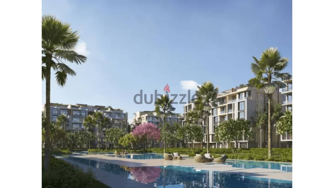 Super lux Finished 2Bed Apartment + Garden 5th settle 5% Down payment  New Cairo 15