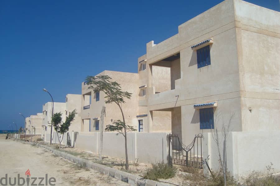 Land for sale in the most beautiful beaches of the world, Marsa Matrouh city, first row to the sea, an area of ​​12 acres, on which 22 villas are buil 6