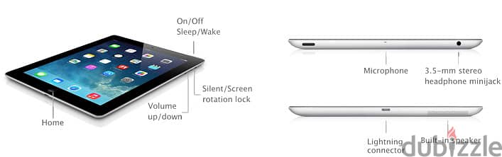 Apple iPad with Retina Display 16GB 4th Gen, Wi-Fi Cellular, Black , 4