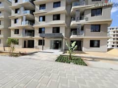 A fully finished garden apartment for sale in installments in the new Badya Palm Hills Zayed Compound 0