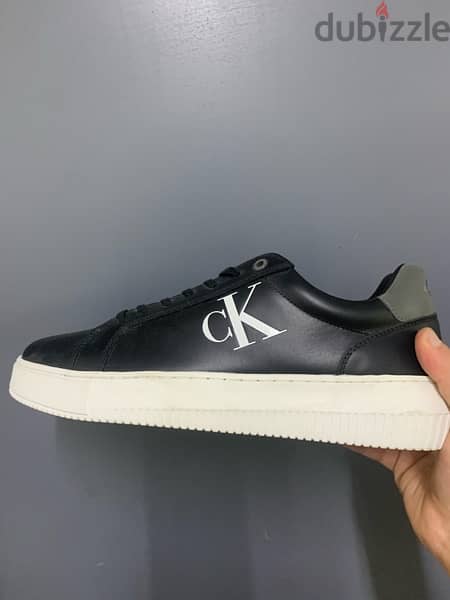 Calvin Klein Chunky Leather Trainers 2