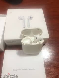 AirPods 2 original right side & charging case 0