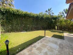 villa for rent in les rois compound semi furnished with appliances - prime location - near by the AUC