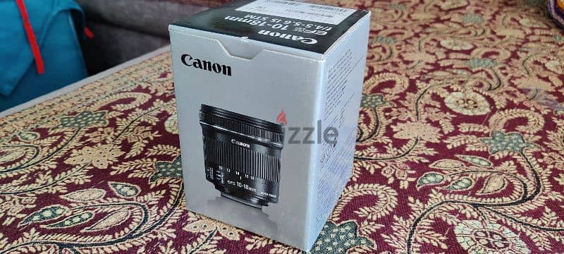 canon wide angle and zoom lenses عدستين كانون حالة زيرو 5