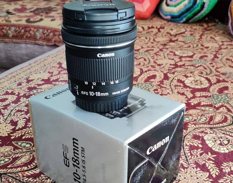 canon wide angle and zoom lenses عدستين كانون حالة زيرو 8