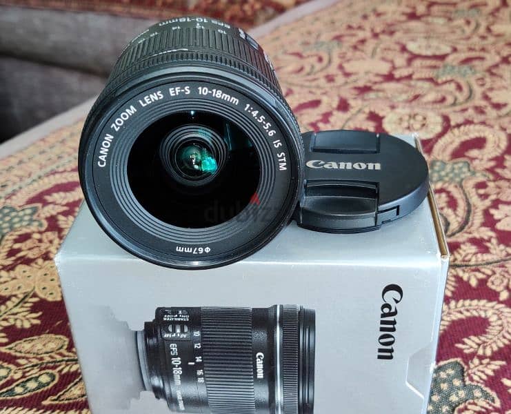 canon wide angle and zoom lenses عدستين كانون حالة زيرو 9