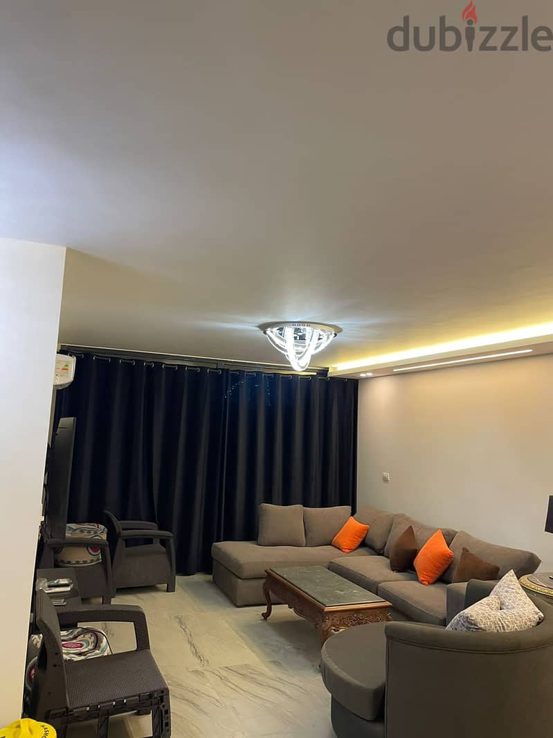 Azad ground floor apartment, 200 meters, furnished, in front of the 10