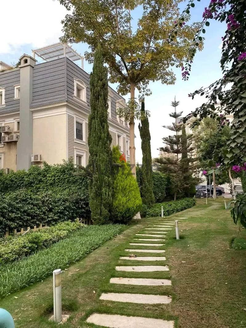 For sale, i-villa garden in Mountain View Hyde Park, Fifth Settlement, New Cairo (immediate delivery), 25% down payment and installments over 7 years 7