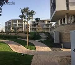 villa for sale with apartment price - very prime location open view on green area -corner full privacy - with long term installments or cash with 39% 9