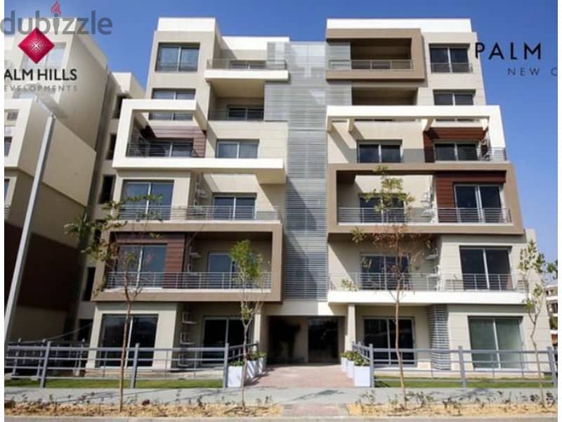 Apartment with private garden for sale, ready to move in installments and less price, in Palm Hills, 5