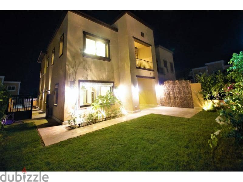 Twin house in Mivida Super lux With Kitchen & ACs. 25