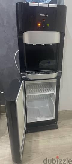 Fresh Al Shabah Water Dispenser, 3 Spigots, Cold-Hot-Normal, Black, 0