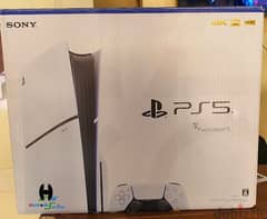 PS5 Slim with CD's