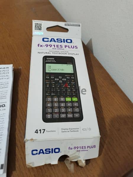 اله حاسبه كاسيو fx991ESplus 4