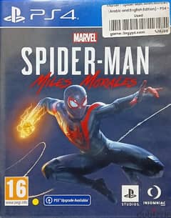 Spider-Man: Miles Morales-Egyptian Arabic version-PS4 & PS5