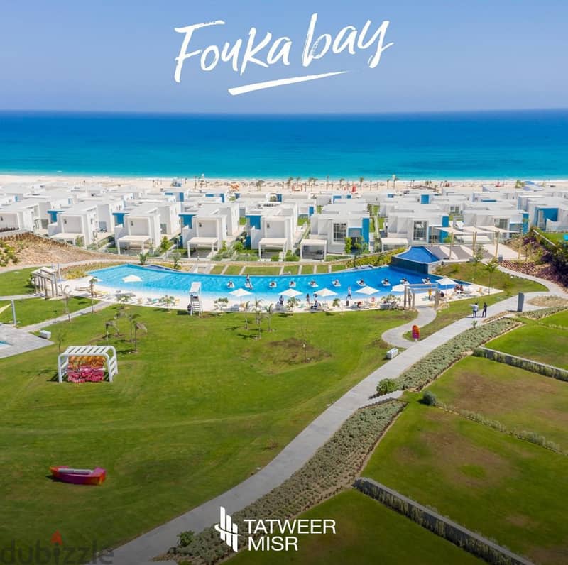 For sale chalet (two rooms), first row on the lagoon - fully finished - in Fouka Bay, North Coast, Ras El Hekma, FOUKA BAY, installments over 8 years 4