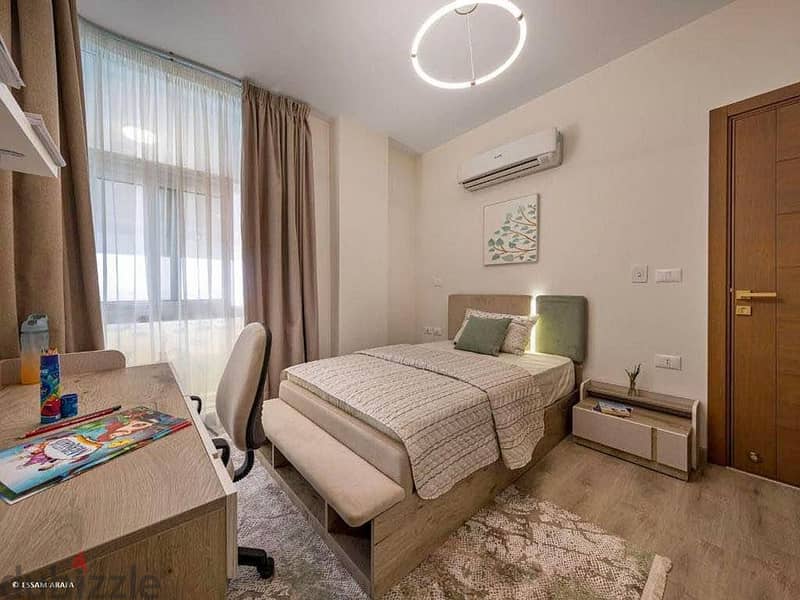 Apartment for sale, finished At the old price in Al Maqsad Compound 9
