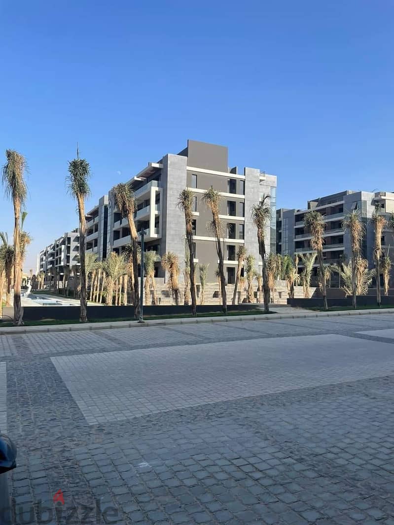 Apartment 164 meters with garden, immediate receipt, in La Vista Patio Oro, Fifth Settlement, next to Mountain View, in installments over 4 years 10