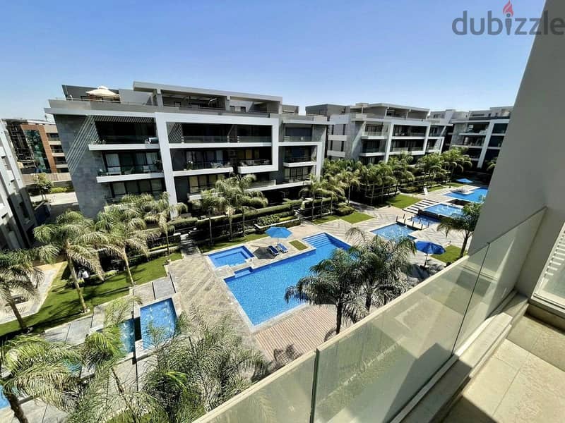 Apartment 164 meters with garden, immediate receipt, in La Vista Patio Oro, Fifth Settlement, next to Mountain View, in installments over 4 years 12