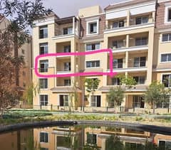 with 42% discount own 2bedrooms apartment for sale in sarai new cairo directly on amal mehwar - lakes view - near to madinaty