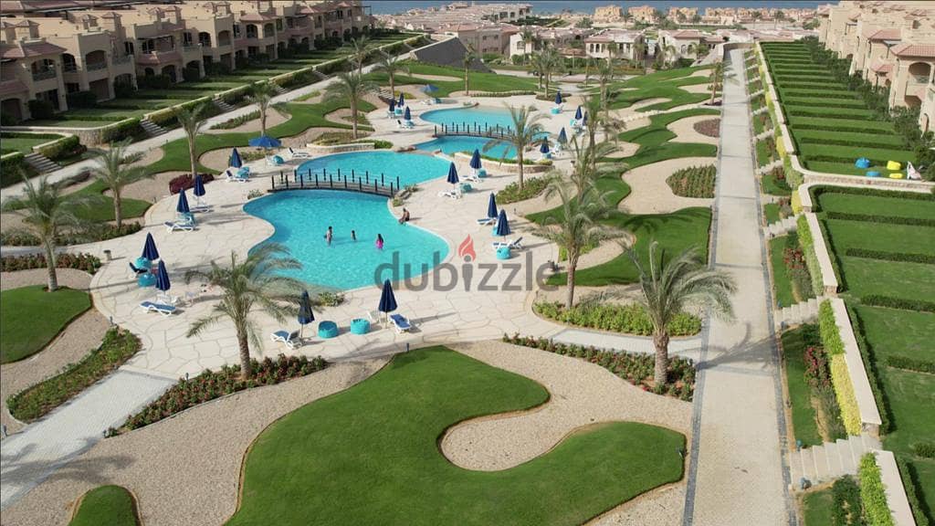Chalet Garden For Sale on the Sea View Fully Finished in Ain Sokhna Special Cash Discount Up To 25% 13