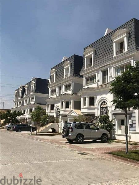I-Villa Roof Corner 4rooms for sale in New Cairo, aliva Mountain View Compound, Mostakbal City, installments over 9 years, direct view on  lagoons 18