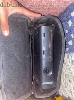 xbox 360 with camera and 2 controllers