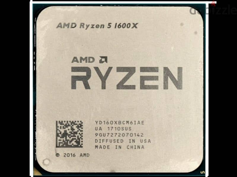 Ryzen 5 1600X 3.6 Tray ( 4.1 Turbo ) متاح توصيل 1