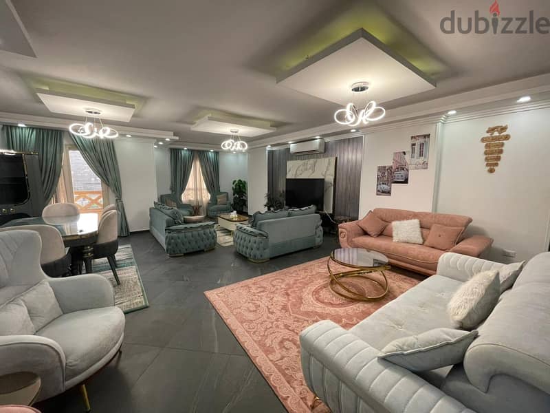 3-bedroom apartment for daily rent in Mohandiseen 1
