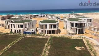 twin house villa for sale in marsa baghush north coast - فيلا توين هاوس للبيع في الساحل الشمالي