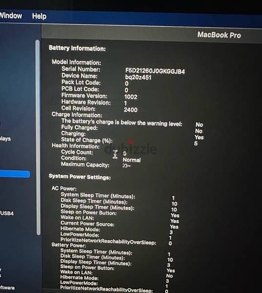 Macbook Pro M1 Chip 13 Inch 2020 8GB RAM & 256 SSD 1